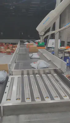 Robot sorting cell