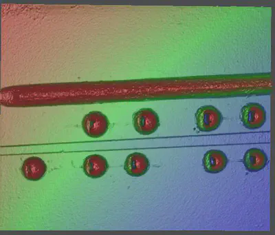 Structured-light reconstruction result