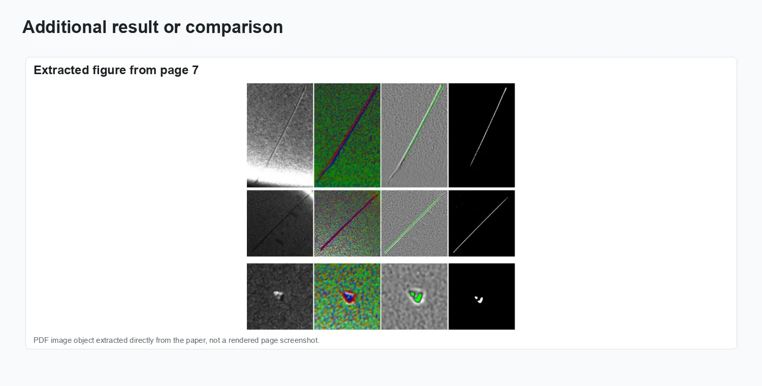 Photometric stereo-based defect detection for lithium battery top covers - Additional visual result