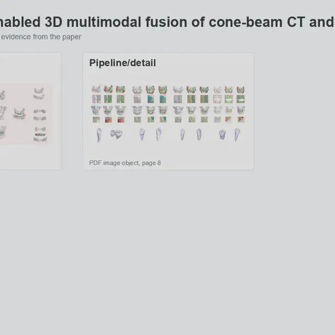 Deep learning-enabled 3D multimodal fusion of cone-beam CT and intraoral mesh scans for clinically applicable tooth-bone reconstruction