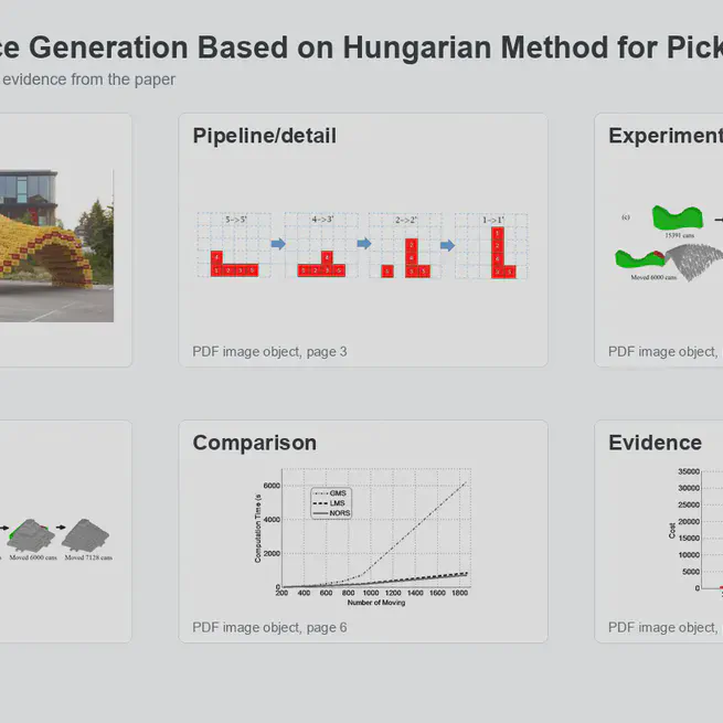 Moving Sequence Generation Based on Hungarian Method for Pick-and-Place Process