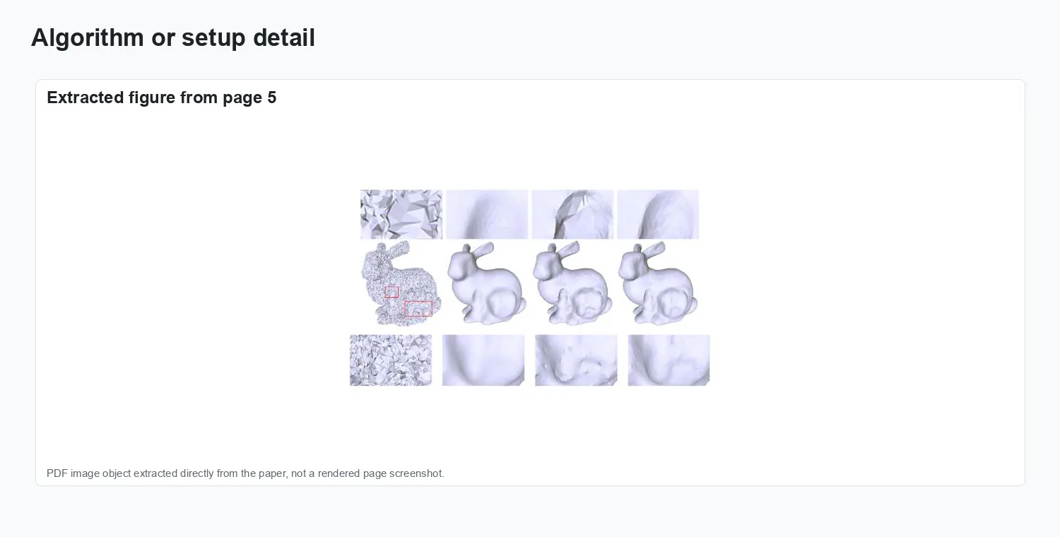 HLO: Half-kernel Laplacian Operator for surface smoothing - Representation and setup