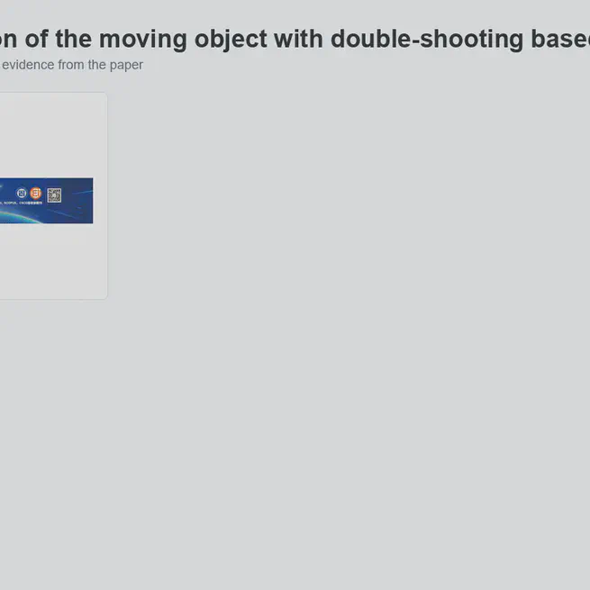 3D reconstruction of the moving object with double-shooting based on phase shifting profilometry